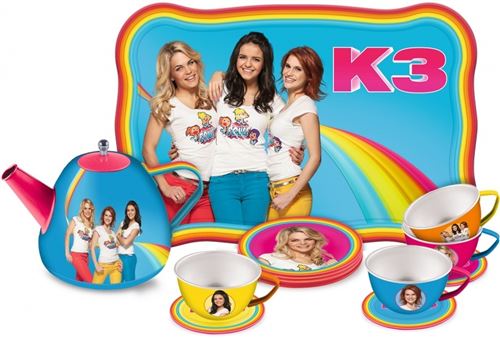Studio 100 theeservies K3 14 pièces