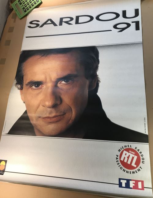 Sardou Michel - 80x120 cm - AFFICHE / POSTER