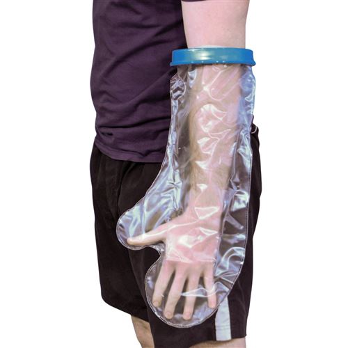 Protection imperméable pour plâtre ou pansement spécial avant-bras