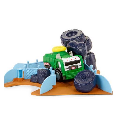 Little Tikes Wheelz - Jeu de jeu Derby Scrapyard Slammin Racers avec son