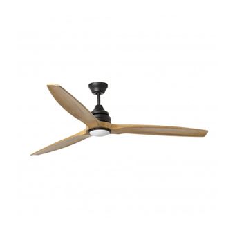 Ventilateur De Plafond Avec Lumiere Marron Fonce Alo Ventilation Et Climatisation Mural Achat Prix Fnac
