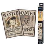 ABYstyle - One Piece - Set 2 Chibi Posters - Wanted Luffy & Ace (52x35)