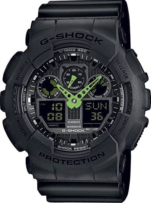 Montre Homme Casio G-Shock GA-100C-1A3ER Noir