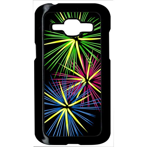 Coque Feu D'artifice Tricolor Compatible Samsung Galaxy J1 Transparent
