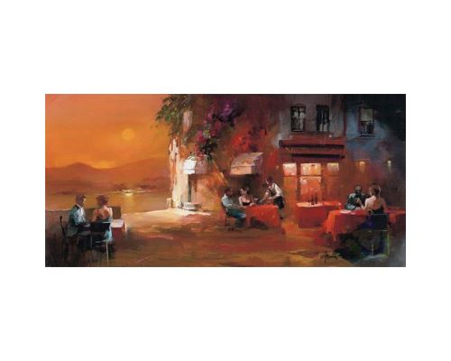 Puzzle 1000 Pièces : Willem Haenraets : Dîner à Deux, Art Puzzle