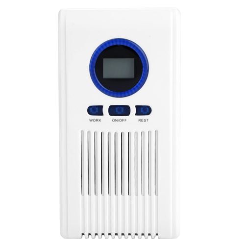 Stérilisateur Machine de Désinfection Purificateur d'Air de Toilette Désodorisant à Ozone 110-240V (EU Plug)