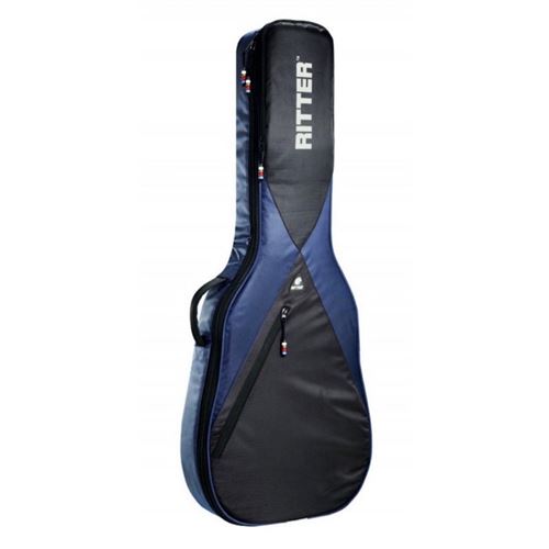 Ritter Performance 5 - Housse guitare classique 4/4 noir et bleu