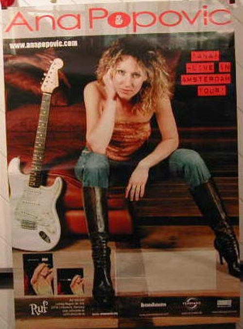 Ana Popovic - 60x84 cm - AFFICHE / POSTER
