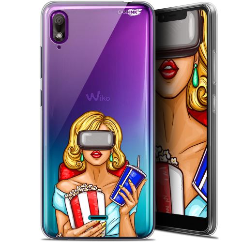 Coque Gel Wiko View 2 GO (5.93 ) Extra Fine Motif - Au Cinema
