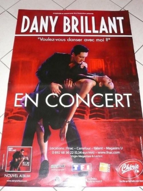 Dany BRILLANT - 80x120 cm - AFFICHE / POSTER