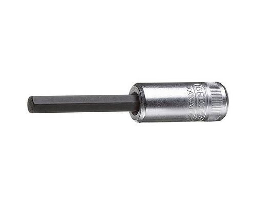 Gedore 1933280 Screwdriver Bit 1/4" Long inside Hexagon 6 mm