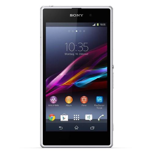 Sony XPERIA Z1 - 4G smartphone - RAM 2 Go / Mémoire interne 16 Go - microSD slot - Écran LCD - 5 - 1920 x 1080 pixels - rear camera 20,7 MP - blanc