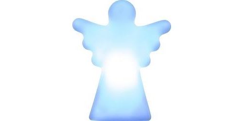 Décoration de Noël LED anges Polarlite LBA-51-014 Ampoule LED RVB avec piles blanc
