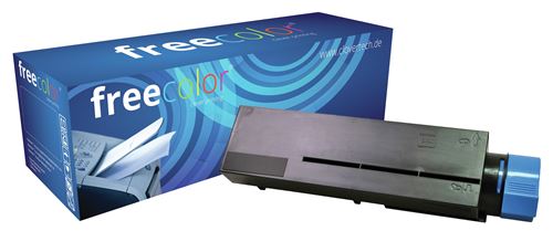 Freecolor oki 44574702 pour b411, cartouche toner haute qualité, 3000 pages à 5 % de recouvrement noir