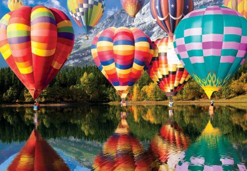 Buffalo Games Balloons in Flight 2000 Pieces Jigsaw Puzzle