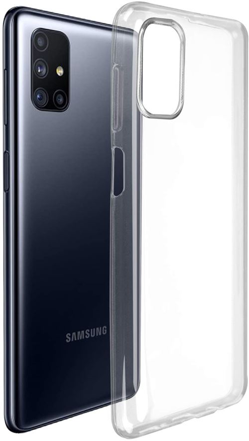 Advansia Coque de protection pour Samsung Galaxy M51 Silicone Transparent