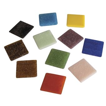 1 Kg De Pierres De Mosaïque En Verre 1x1 Cm - Mélange De Couleurs, Pour Décoration DIY
