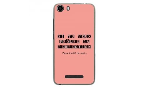 Coque souple pour Wiko Lenny 2 avec impression Motifs frôler la perfection rose