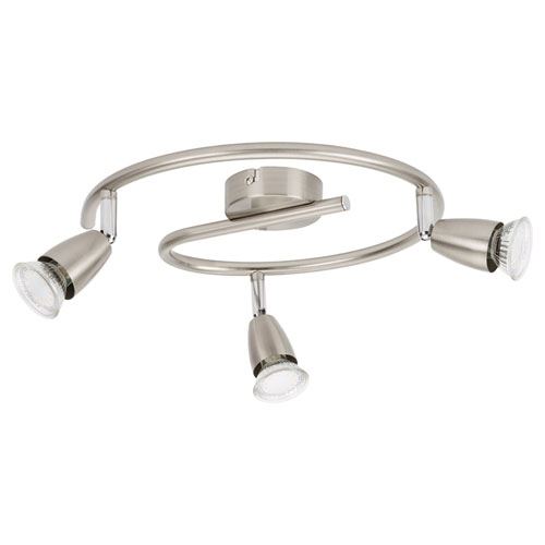 Luminaire spot 3x gu10 3w ac.spirale profile - prolight 367201009