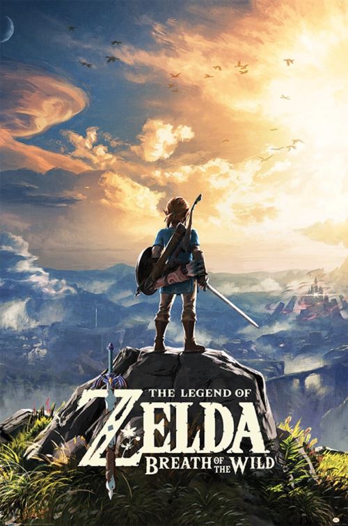 The Legend of Zelda Maxi Poster 61 x 91,5 cm Breath Of The Wild Sunset