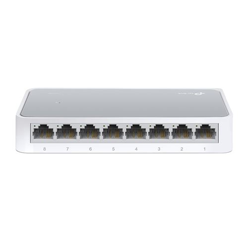 TP-LINK switch ethernet tplink tlsf1008d 8 ports rj45 10/100 mbps