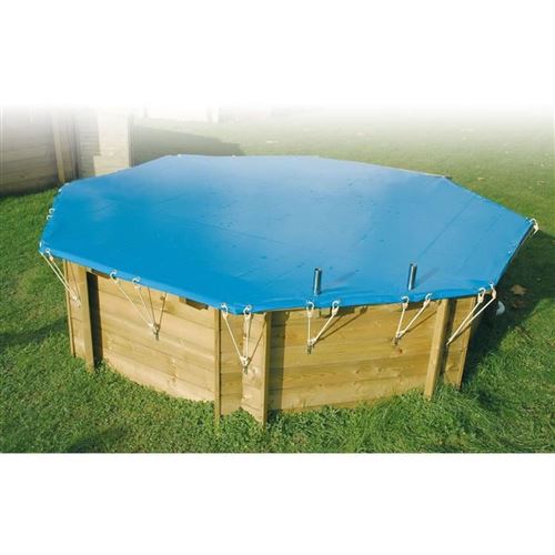 Bâche de Sécurité Ubbink 360 cm Octogonale PVC 550g Anti-moisissure - Image 3