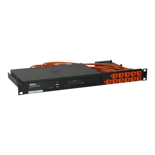 Rackmount.IT RM-SW-T6 Le kit de montage du dispositif de réseau montable sur rack noir de jais, RAL 9005 1U 19