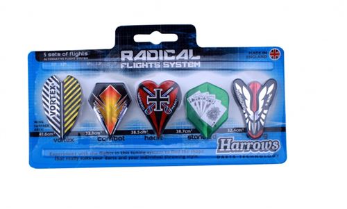 Harrows VOLS système radicalement 5 séries de 3 vols
