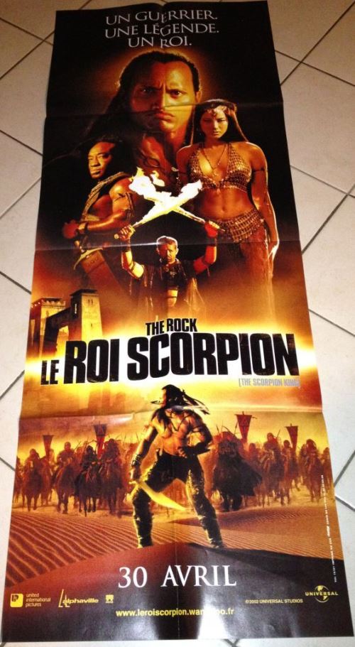 Le Roi Scorpion - The Rock AFFICHE CINEMA ORIGINALE