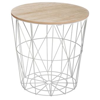 Table d'appoint D40 Kumi gris Atmosphera - 1