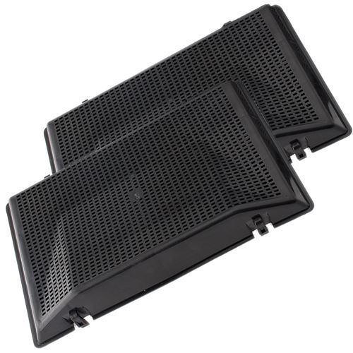 Lot de 2 filtres charbon type 37 AMC962 Hotte 484000008786, 481249038015 ARISTON HOTPOINT