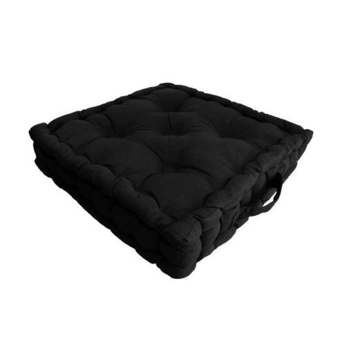 Coussin de sol 40x40x9cm NOIR