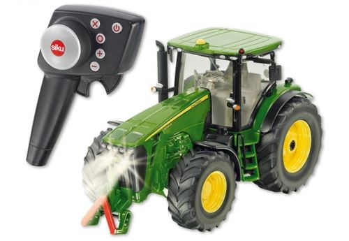 Siku - 6881 - Radiobediening - Miniatuurvoertuig - John Deere tractorset met infraroodafstandsbediening