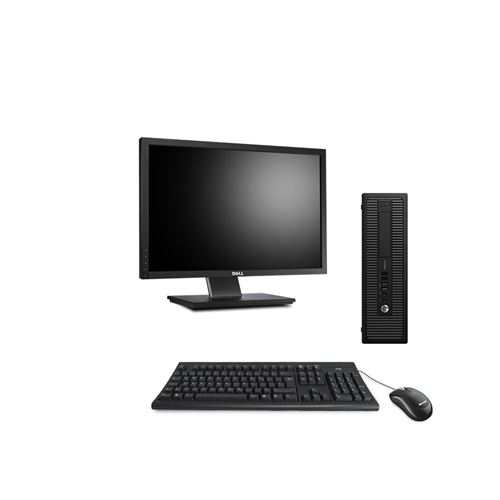 Ordinateur De Bureau - HP - HP Prodesk - - 256Go SSD - Intel Core i5-6500 3,2Ghz Jusqu'À 3,6Ghz - 8Go (8192Mo)