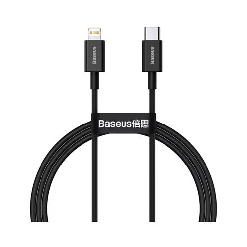 Cables d'alimentation BASEUS CATLYS-A01 Type-C to iP PD 20W 1m Noir