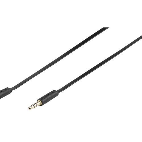 Vivanco - Câble Audio Jack 3,5 mm - 0,9 m - Noir - Image 2