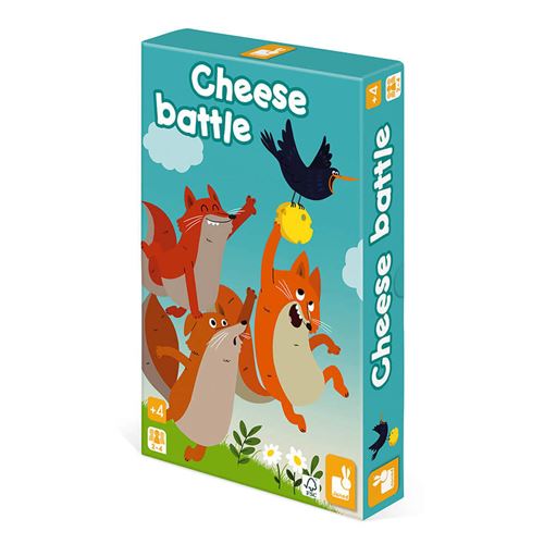 Cheese Battle - Jeu de Soci&eacute;t&eacute; Enfant - D&egrave;s 4 ans