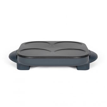 Crêpière pour mini crêpes party Livoo DOC266G 1500 W Gris