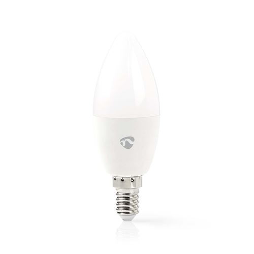 Ampoule SmartLife toute couleur Nedis ZBLC10E14 Blanc