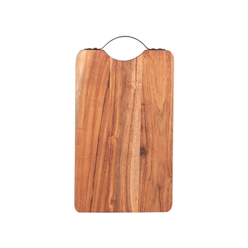 Non Communiqué Marron Planche À Découper Iron 38X22 Cm - Table Passion - Bois