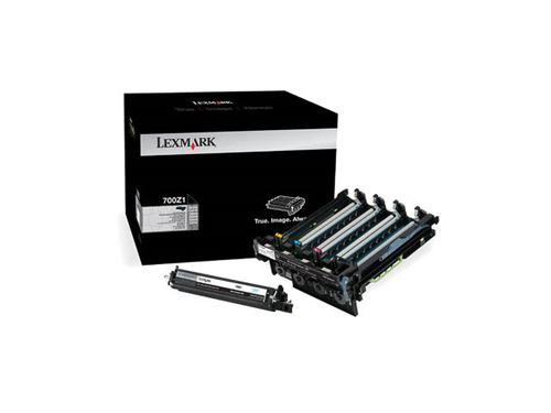Lexmark 700Z1 - Noir - original - unité de mise en image de l'imprimante LCCP - pour Lexmark C2132 CS310 CS317 CS417 CS517 CX317 CX410 CX417 CX510 CX517 XC2130
