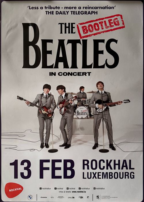 Affiche - The Beatles - Bootleg - In Concert 2024 - 60x85cm