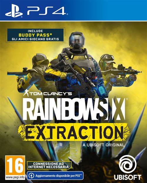 Ubisoft Rainbow Six Extraction Standard Anglais, Italien PlayStation 4