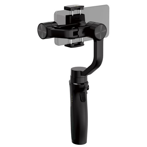 Stabilisateur de cardan pour téléphone portable HOHEM Mobile + 3 axes pliable portable noir
