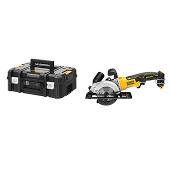 Scie circulaire 18V XR (sans batterie ni chargeur) + coffret Tstak II - DEWALT - DCS571NT-XJ - 1