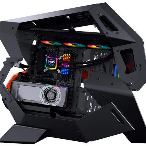 BOITIER PC GAMING - COUGAR GAMING - Conquer 2 métal RGB - Boitier PC -  Achat & prix