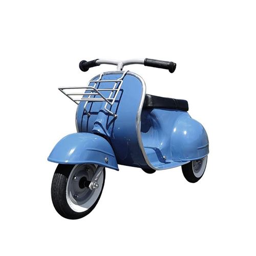 Scooter draisienne vintage Ambosstoys, primo bleu