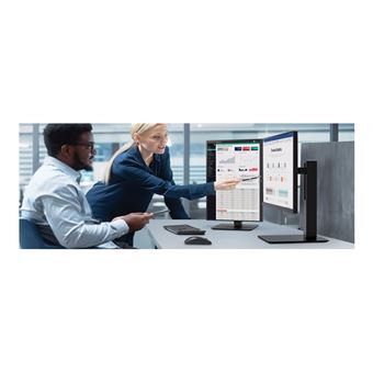 LG 27BA650-B - Écran LCD - 27" - 1920 x 1080 Full HD (1080p) @ 100 Hz - IPS - 250 cd/m² - 1300:1 - 5 ms - HDMI, DisplayPort, USB-C - haut-parleurs - noir