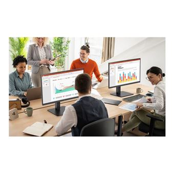 LG 27BA650-B - Écran LCD - 27" - 1920 x 1080 Full HD (1080p) @ 100 Hz - IPS - 250 cd/m² - 1300:1 - 5 ms - HDMI, DisplayPort, USB-C - haut-parleurs - noir