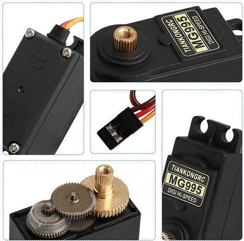 Servo Numérique DS51150 150kg Servomoteur DS51150 12V 150KG YUNIQUE - Haute Performance Robotique Modélisme Servo Métal 180 Degrés